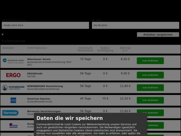 auslandskrankenversicherungsvergleich.wechselo.de