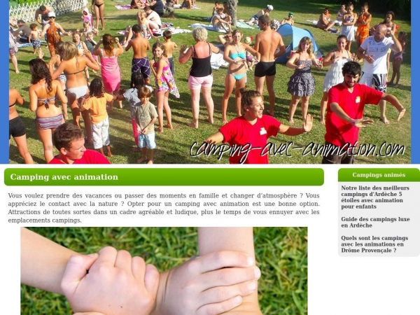 camping-avec-animation.com